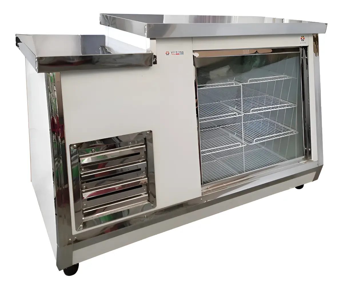 Heladera Vitrina Mostrador 1,60 Metros